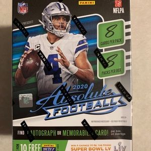COPY - 2020 Panini Absolute Football Blaster